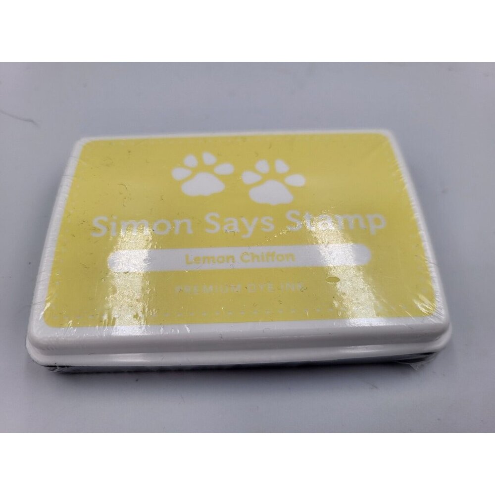 Simon Says Stamp - Lemon Chiffon Premium Dye Ink Pad New Sealed